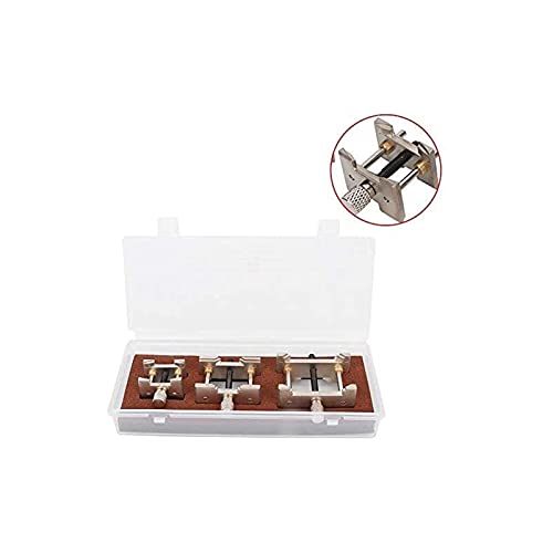 Smowfes Watch Repair Kit Watch Movement Holder Set 3 PCS/Set Metal Movement Fixed Base Holder Accessories Repairing Tool for Watchmaker