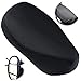 Coprisedile per moto Coprisedile antipioggia Coprisedile moto in pelle impermeabile Coprisedile moto impermeabile per scooter Coprisedili per moto Coprisedili impermeabili Cuscini 1 Pcs Nero, M