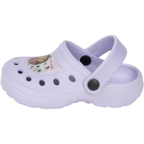 Cerdá Life'S Little Moments Gabby'S Dollhouse - Zoccoli Per Bambini, Colore Lilla, Clog, Viola, 24/25 Eu