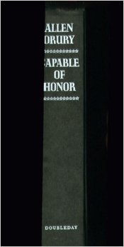 Hardcover Capable Of Honor - A New Political Novel Book