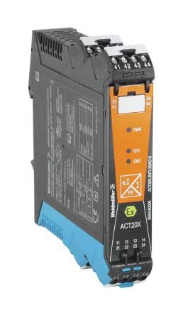 Controlador ACT20X-2SAI-2HAO-S con doble canal analógico y protección galvánica total