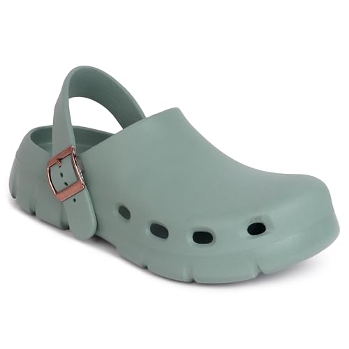 Image of CASSIEY Slip on Sandals Women Comfortable EVA Closed Toe Clogs
