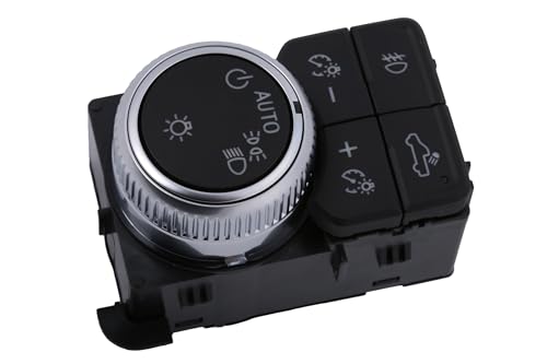 GM Genuine Parts 84526544 Black Headlamp Switch