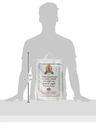 Laxmi All-Natural Ponni Raw (Like Gold) Rice, 10 Pounds image 5