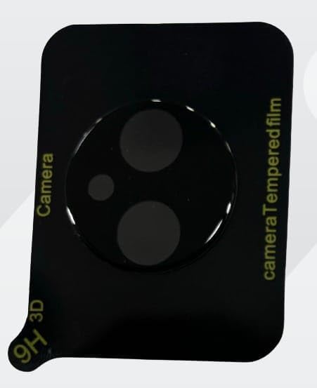 Image of ZARALA Glass Camera Lens Protector For Vivo V40 5G /V40 Pro 5G [9H Hardness] [6D Lens Protector ] [Easy Installation] Black