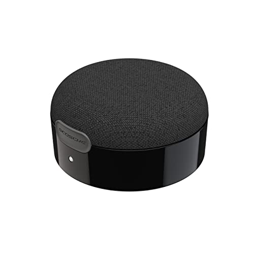 Scosche BTMSS-SP BoomCan MS Portable Magnetic True Wireless Bluetooth Speaker Compatible with MagSafe iPhone 16/15/14/13/12/Pro/Pro Max, Works with Any Android or Bluetooth Compatible Device, Black