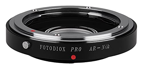 Image of Fotodiox Pro Lens Mount Adapter, for Konica AR Lens to Nikon F-Mount DSLR Cameras
