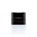 Infinity Jars 15 Ml (.5 fl oz) Pocket Size Black Ultraviolet Glass Screwtop Jar (1)