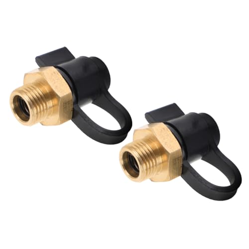 WEKADRIN 2 Stück Lufttankventil Sicherheitsventil für Ablassventil Automatisches Entlüftungsventil für Luftkompressor und Gasdruckregler für Reparatur von Gasflaschen