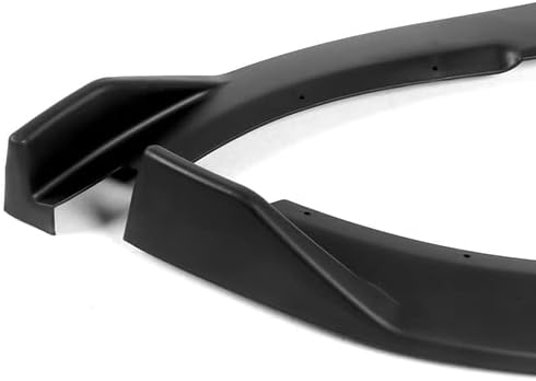 3 Pieces Front Bumper Lip Spoiler Splitter Side Body Kit Trim Protection Compatible with 2010-2013 Volkswagen Golf MK6 GTI Model, 2011 2012 (Matt Black)