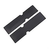 Cinta de absorción de golpes para bicicleta, inserciones de almohadilla de gel de sílice, silicona de alta dureza (145 x 35 mm)