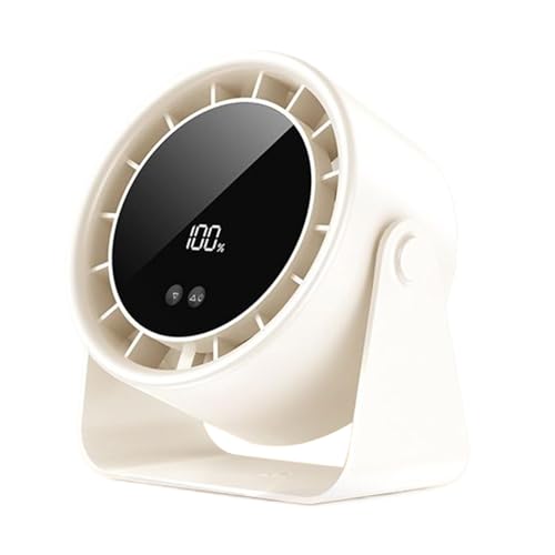 Ventilateur silencieux de bureau sans fil et de table nomade