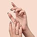 SEMINCA Semi Cured Gel Nail Strips-Salon Quality Work Nails Trendy Coffee Colors,Office Chic & Professional,Quick and Easy Apply Works with Any UV/LED Lamps(Cream Beige) Trial Kit