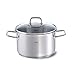 Produktbild Fissler Viseo/Edelstahl-Topf (3,6 L - Ø 20 cm) Kochtopf mit Glas-Deckel, Innenskalierung, Schüttrand, Induktions-Kochtopf, energiesparend, für alle Herdarten - auch Induktion