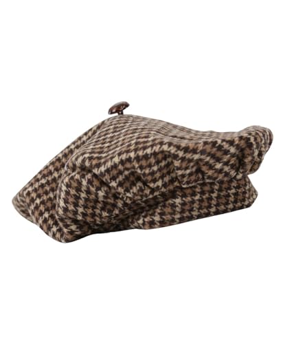 Manteau et béret pied-de-poule pour fille vêtement chaud hiver enfants SIRRI