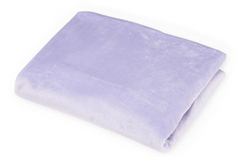 American Baby Company Heavenly Soft Chenille Fitted Portable/Mini-Crib Sheet, Lavender, For Girls #TOP2