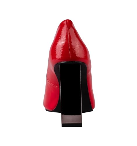 Ninety Union Pandora Geometric Metal Heel Pump4