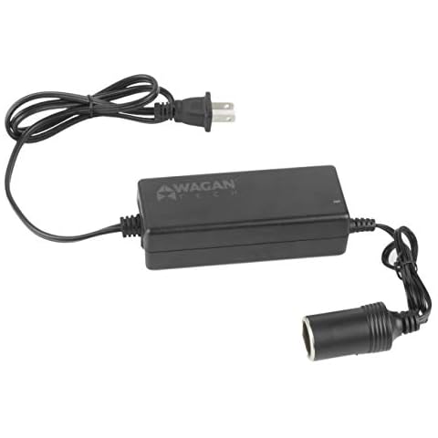 Wagan EL9903 AC to DC Power Adapter 5A 60W Power Converter 110V AC to 12V DC Cigarette Lighter Socket Adapter for 12V Car portable Fridge ETL listed Cover
