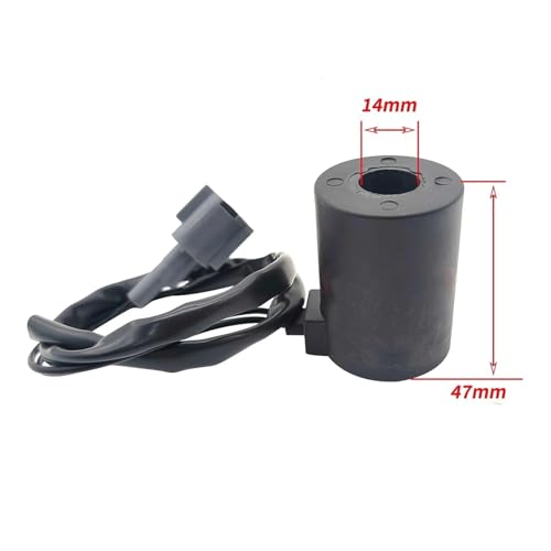 Bobine d'électrovanne d'excavatrice 12V pour commande de vitesse rapide et lente - 4