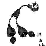 [HAUTE PERFORMANCE ÉLECTRIQUE] : Supportant jusqu'à 3680W (16A), ce câble 3G1.5mm² certifié garantit une transmission stable pour vos outils de bricolage et appareils domestiques.