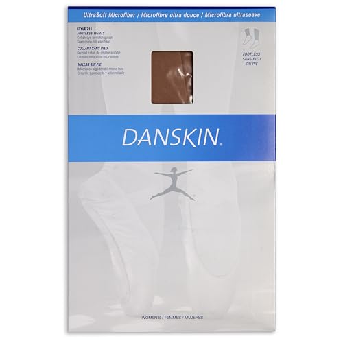 Image of Danskin womens Microfiber Footless Tights