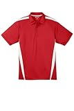 SPORT-TEK Men's PosiCharge Micro Mesh Colorblock Polo