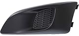 Fog Light Cover for Chevrolet Sonic 12-16 Black LS/LT/LTZ Model Hatchback/Sedan Left Side