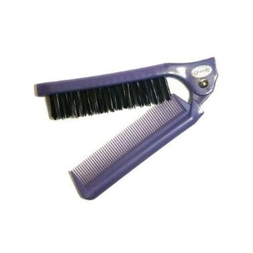 Goody Style On The Go Folding Brush & Comb, Colors May Vary 1 ea (Pack of 6)