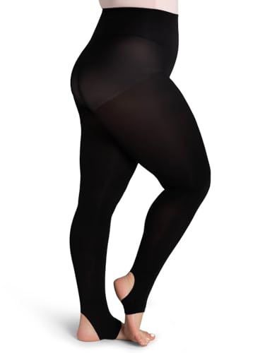 Image of Capezio womens Ultra Soft Self Knit Waistband Stirrup TightTight