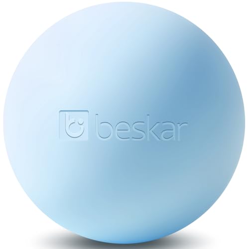 Bolas de Masaje Lacrosse para Liberación Miofascial, Terapia de Puntos Gatillo y Terapia de Yoga, Bola de Masaje para Pies para Aliviar la Fascitis Plantar