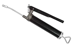 Mass Pro Heavy Duty Hand-Operated Grease Gun - Lever Type Manual Pump For Multipurpose Cars, Trucks, & Construction Machinery