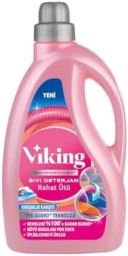 Viking Technopower Sıvı Çamaşır Deterjanı Rahat Ütü 2.7 lt — Amazon ürün görseli