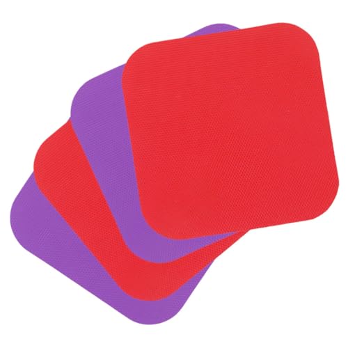 HOLIDYOYO Non Slip Jar Opener Gripper Pad 4 Pack Rubber Bottle Lid Grippers and Easy to Store Great for Family