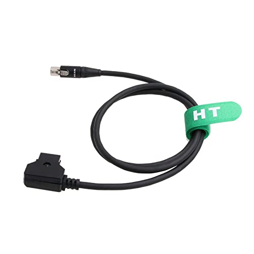 Cable D-tap a mini XLR de 4 pines para TVLogic VFM 055 056 058 y visor Alphatron 3