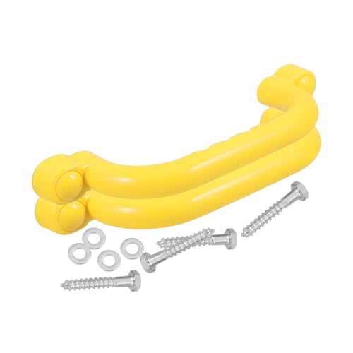 Vaguelly Playset Safety Handles 2pcs Kids Outdoor Playground Handles Non-Slip Plastic Climbing Frame Hand Grips