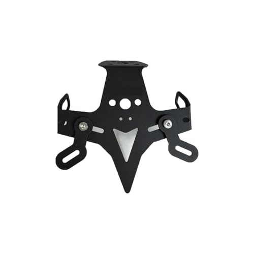 BTCTLPLMKK For ZX-4R ZX-4RR ZX-25R 2020-2024 用 バイクナンバープレートホルダー テールタイディ フェンダーレス バイク用 ナンバープレートステー(LOGO-ZX4RR)