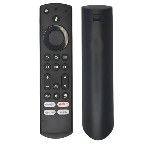 Image of BLACKSHEEP Compatible Remote with Croma Tv Original with Out Alexa Voice Assistant Remote Control Suitable of EL7365 EL7368 EL7366 EL7367 Croma Android Smart Television,- (Black)