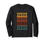 Photo Gallery gesÙ retro christian design maglia a manica Photo Gallery gesÙ retro christian design maglia a manica