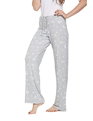 Image of CYZ Womens Casual Stretch Cotton Pajama Pants Simple Lounge Pants