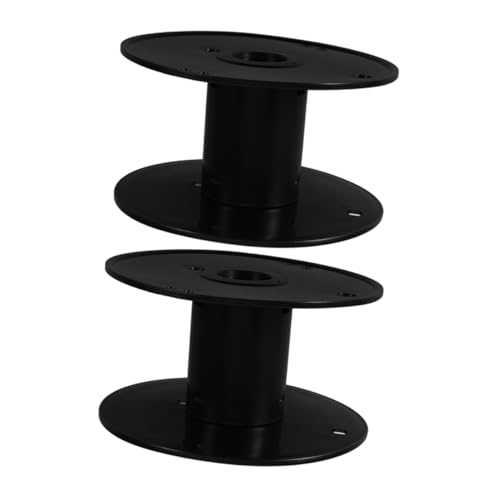 OKUMEYR 2pcs Plastic Wire Storage Reel Outdoor Extension Cord Organizer Electric Cable Spool for Use