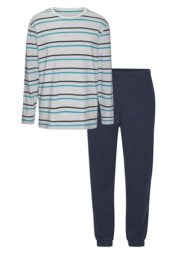 Pijama homme s.Oliver Qh-33pjl_ls ensemble de nuit en maille premium de coton