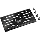 Hot Racing EVG133M01 Aluminum Skid Plate Stock or Hr Transmission Redcat Everest Gen7