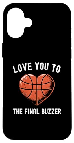 Love you to the Final Buzzer �ʔ����o�X�P�b�g�{�[���I�� �X�}�z�P�[�X iPhone 16 Plus �p