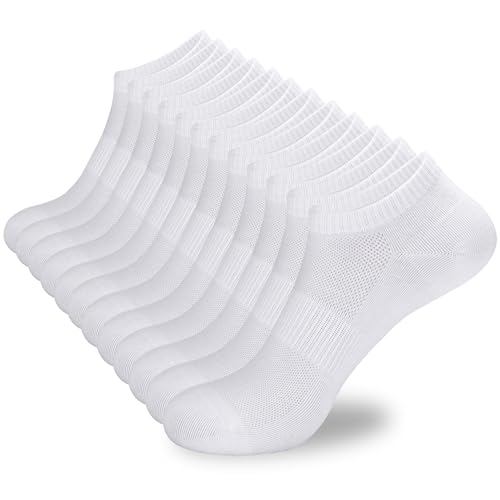 ATBITER 12 Pairs Ankle Socks Women and Men Low Cut No Show Athletic Running Short Socks