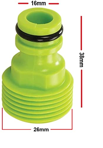 Simply Products 3/4" BSP Male Tap Adaptor with Quick Connect Soft Touch Hose End Connector - Image 2