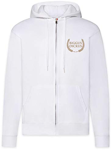 Sweat à capuche Biggus Dickus veste zippée coton hoodie mode homme
