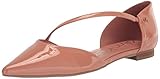 Calvin Klein Women's Sannie Flat, Papaya 101, 6.5