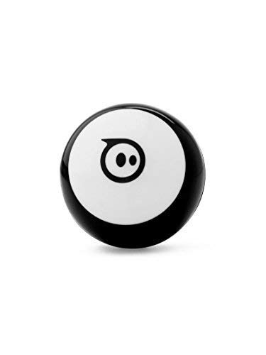 Sphero Mini (Black) App-Enabled Programmable Robot Ball - STEM Educational Toy for Kids Ages 8 & Up - Drive, Game & Code with Sphero Play & Edu App
