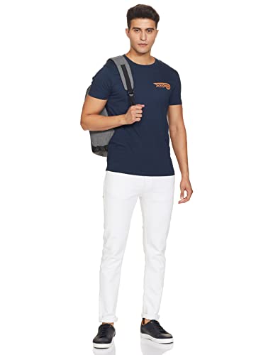 Image of JACK & JONES Men's Printed Slim Fit T-Shirt