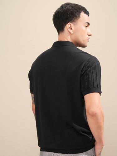 Image of Highlander Men's Polo Tshirt | Flat Knit | Regular Fit | Polo T-Shirt for Man